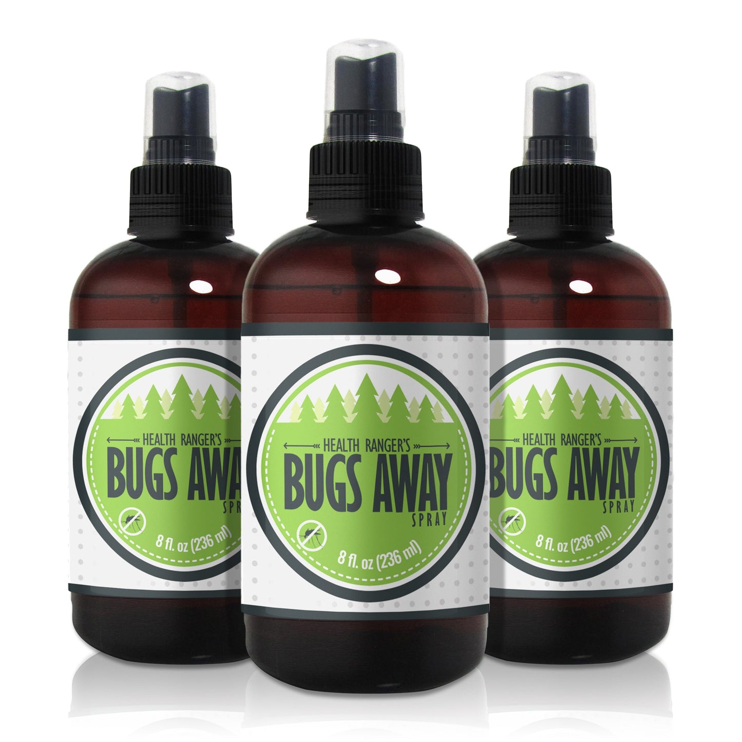 DEET-Free Bugs Away Spray 8 oz (3-pack)