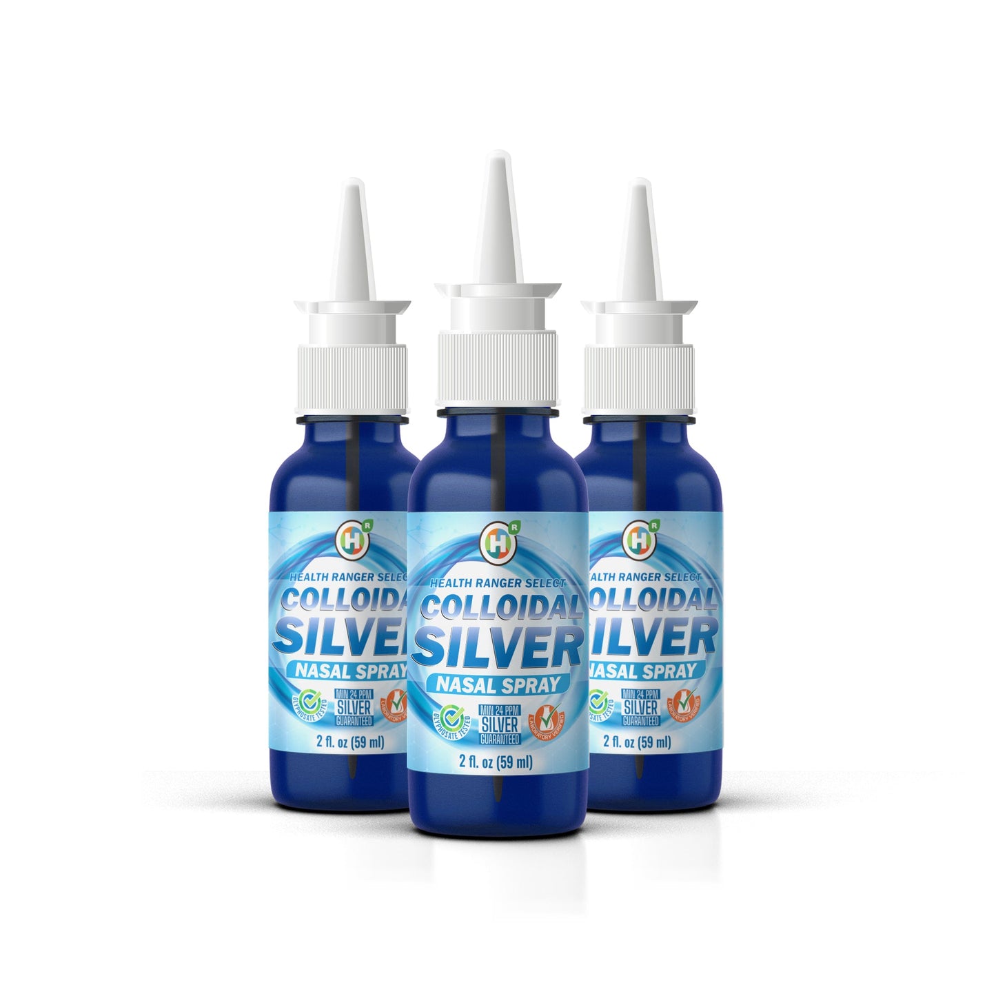 Colloidal Silver Nasal Spray 2 fl. oz (59 ml) (3-Pack)