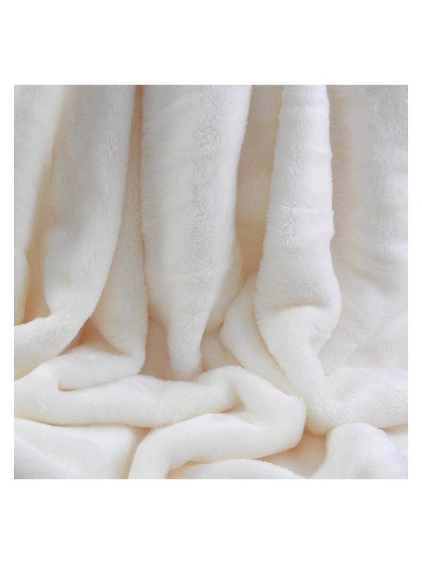Berkshire VelvetLoft Polyester Blankets, Ivory Full Queen
