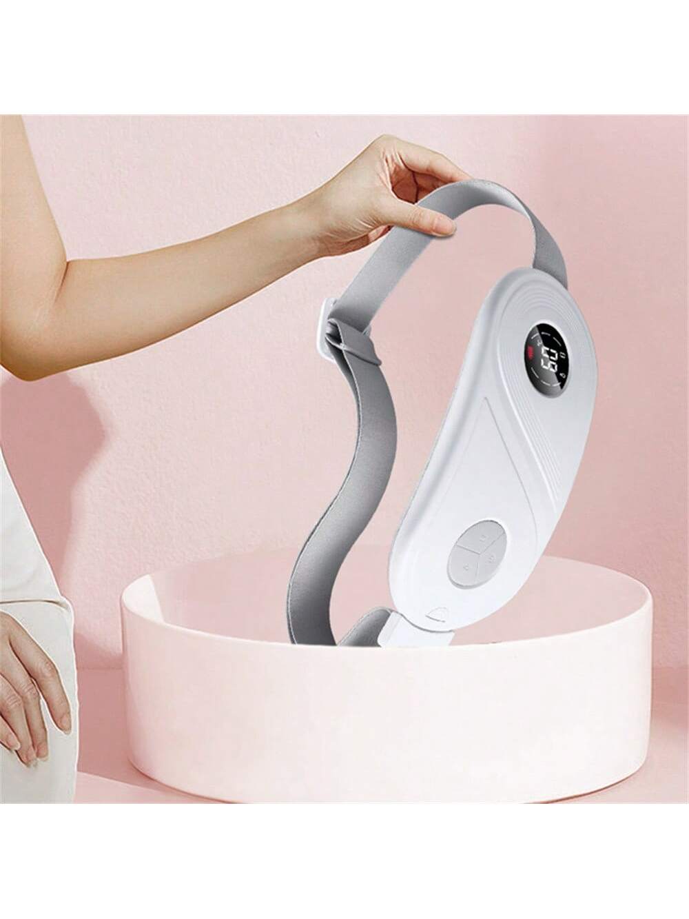 Women's Menstrual Heating Pad, Portable Cordless Menstrual Relaxing Heat Therapy Massager, Instant Heating Pad, Cordless Menstrual Heating Massager Instrument