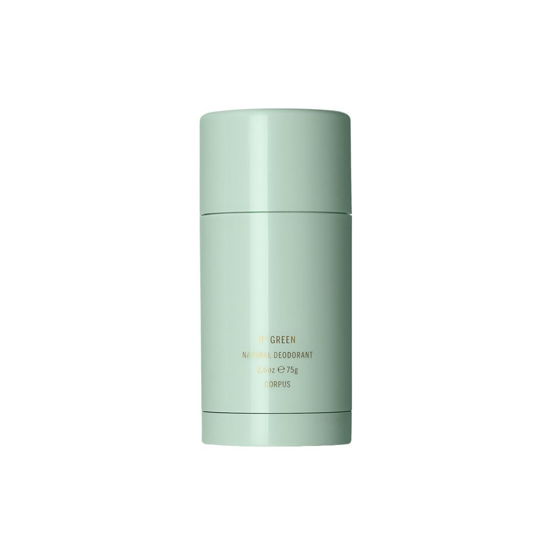 CORPUS - Nº Green Natural Plant-Based Deodorant | Vegan, Cruelty-Free, Non-Toxic, Made In The USA
