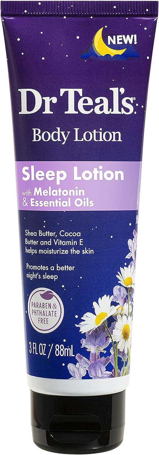 Dr Teal's Sleep Lotion 3 Fl Oz with Melatonin & essential Oils