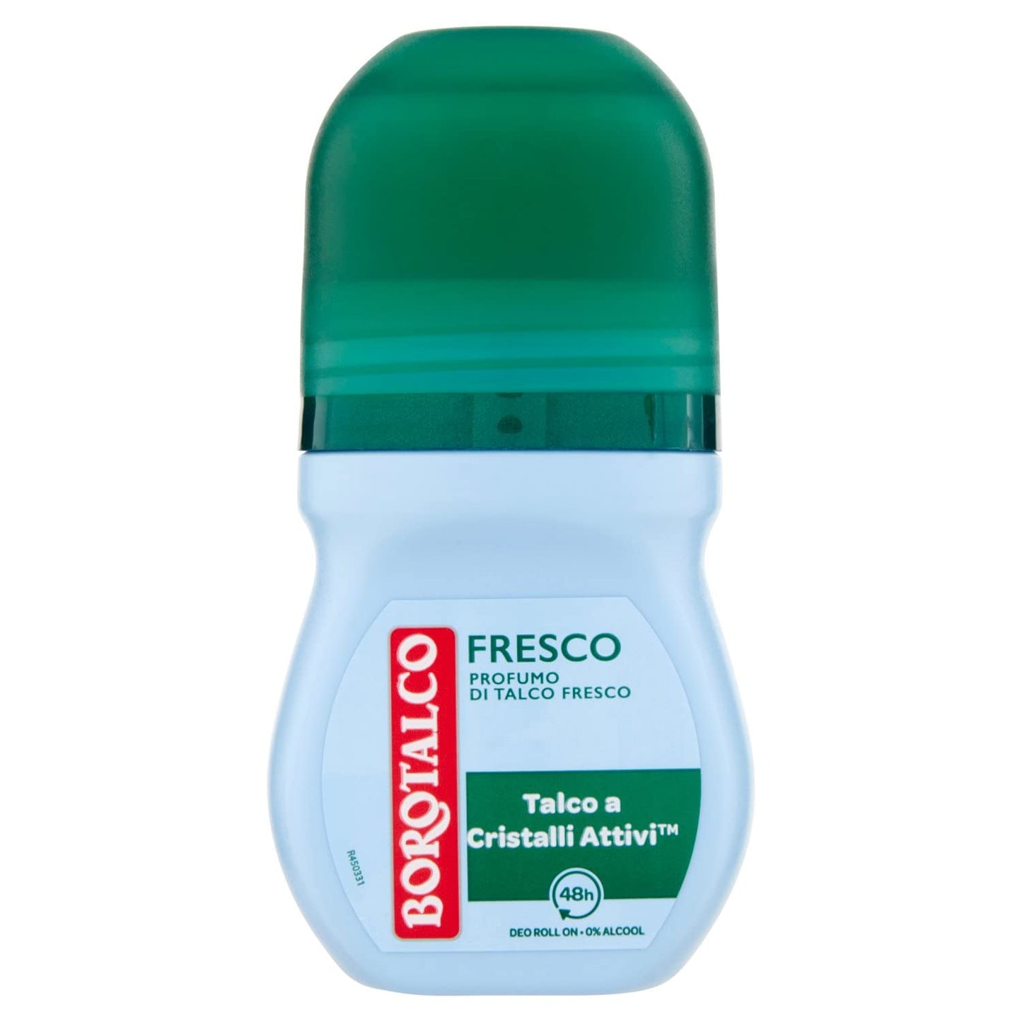 Borotalco, Deodorante Roll On Fresco 50ml, 1.6 Fl Oz made in Italy