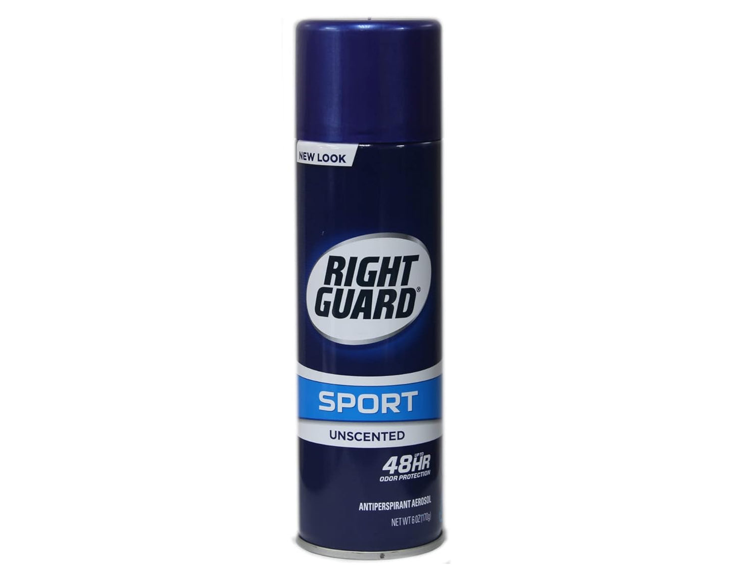Right Guard Sport Antiperspirant & Deodorant Spray | 4-in-1 Protection Spray Deodorant For Men | Blocks Sweat | 48-Hour Odor Control | Unscented, 6 oz.