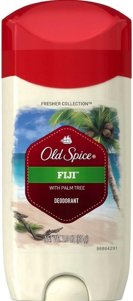 Old Spice Fresh Collection Fiji Scent Men's Deodorant 3 Oz, Pack of 3