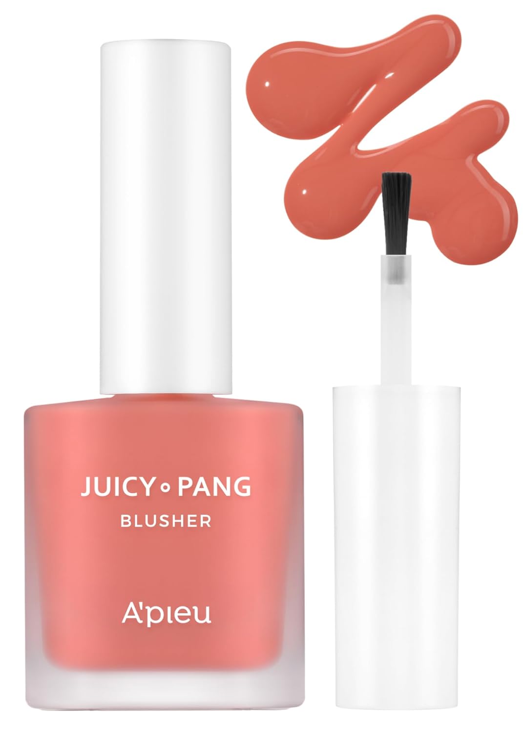 A'PIEU JUICY-PANG WATER BLUSHER (CR01 - Peach) | Valentines Day Gifts | Korean Liquid Blush For Cheeks K Beauty Makeup