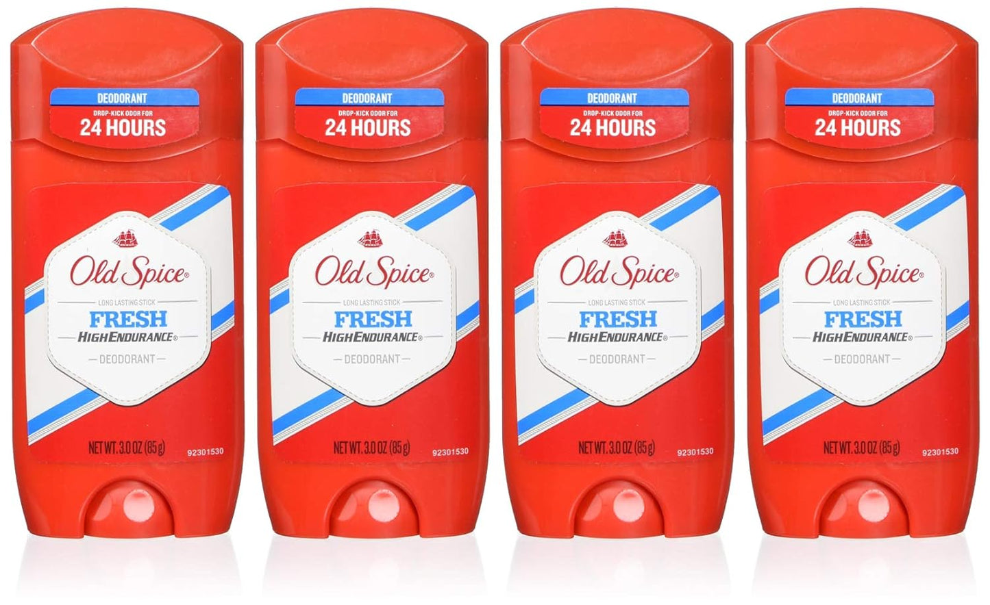 Old Spice Fresh High Endurance Deodorant, 3 Ounce (Pack of 4)
