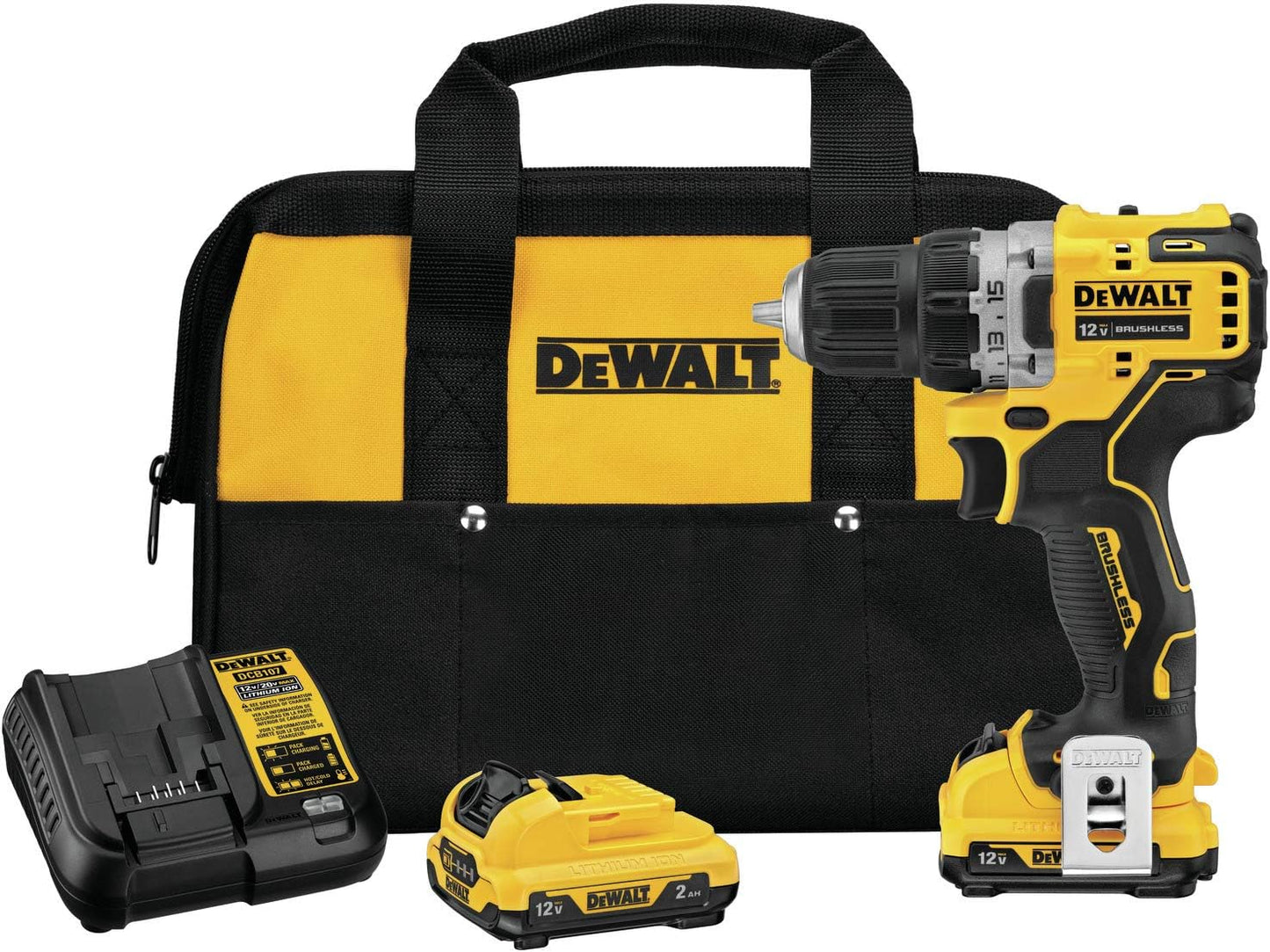 DEWALT XTREME 12V MAX* Cordless Drill (DRILL Only WITH BATTERY AND CHARGER ) (3/8-Inch - $95