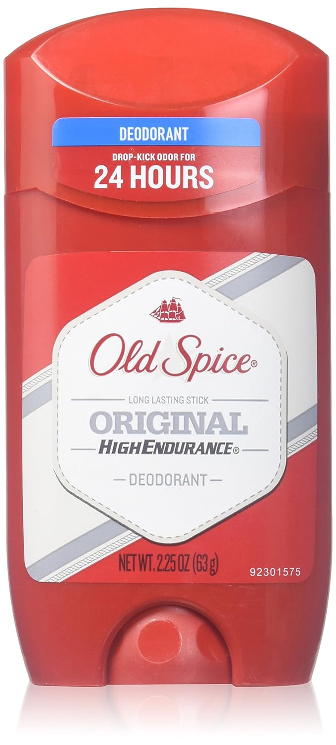 Old Spice High Endurance Original Scent Men's Deodorant, 2.25 Oz (Pack of 2)