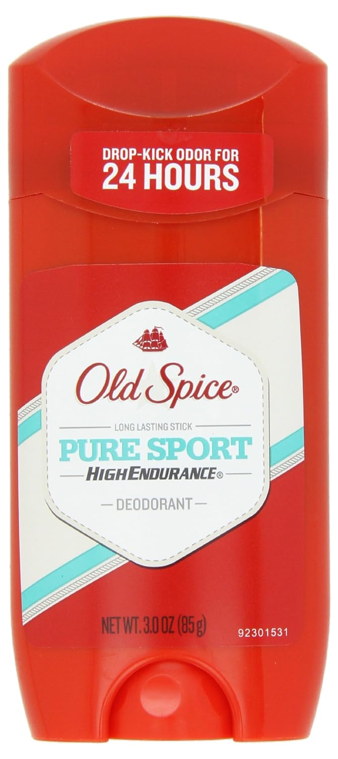 Old Spice High Endurance Pure Sport Scent Men's Deodorant 3 Oz (Pack of 3)