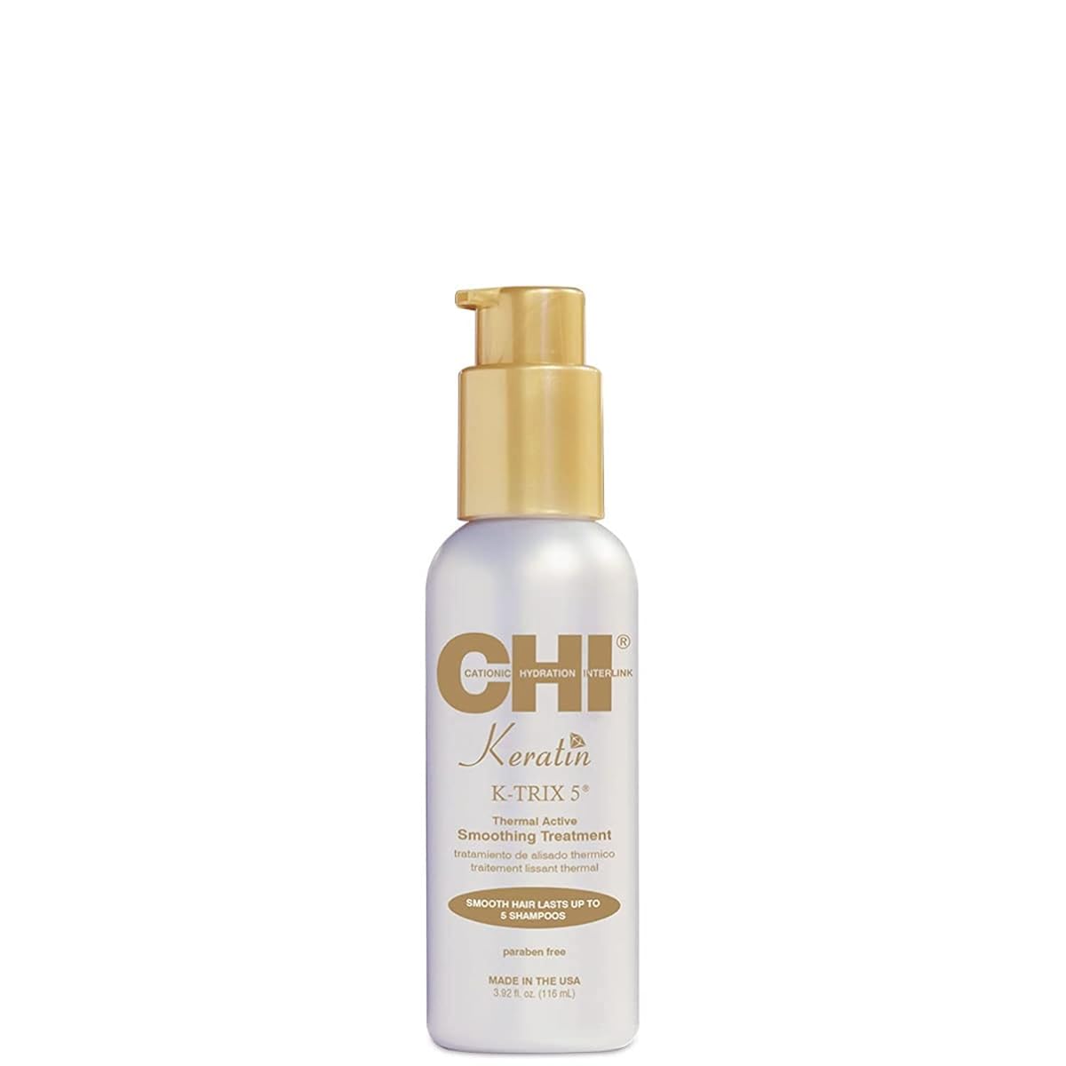 CHI Keratin K-Trix 5 Smoothing Treatment, 3.92 Fl Oz