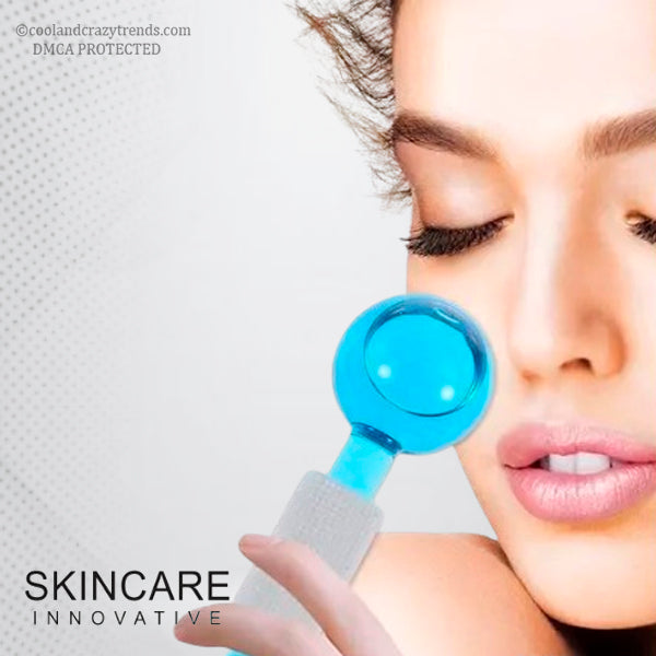 Cooling Crystal Globes Roller for Facials