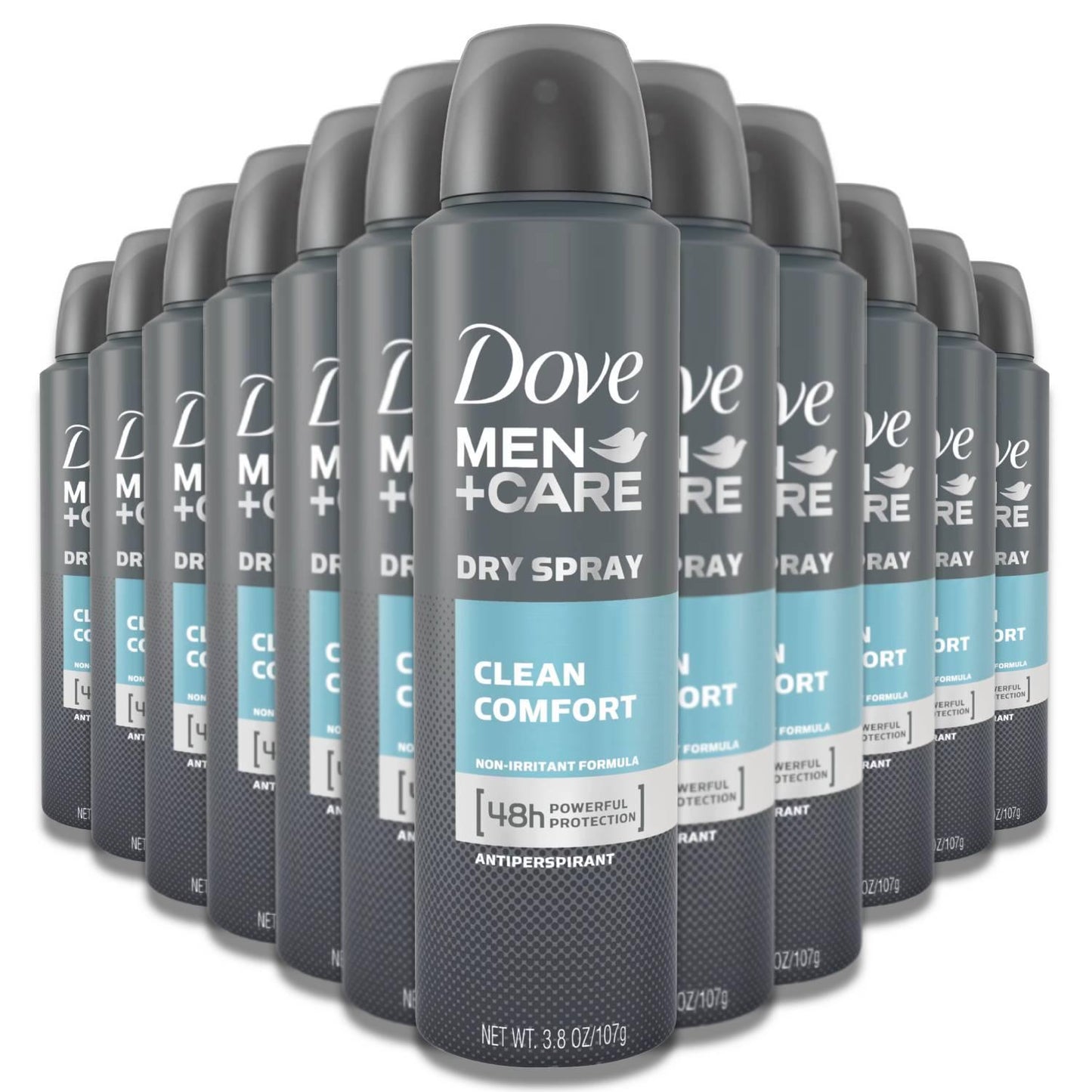 Dove - Antiperspirant For Men, Clean Comfort - 3.8 Oz - 12 Pack