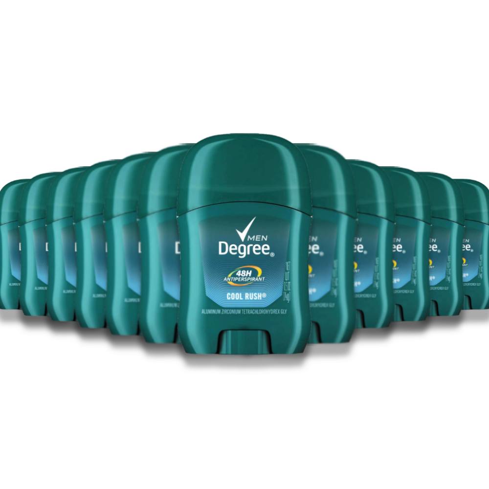 Degree - Antiperspirant Deodorant Stick, Cool Rush Dry Protection - 0.5 Oz - 36 Pack