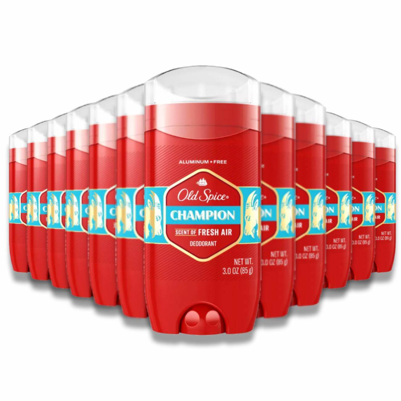 Old Spice - Antiperspirant and Deodorant for Men, Champion Scent Of Fresh Air - 3 Oz - 12 Pack