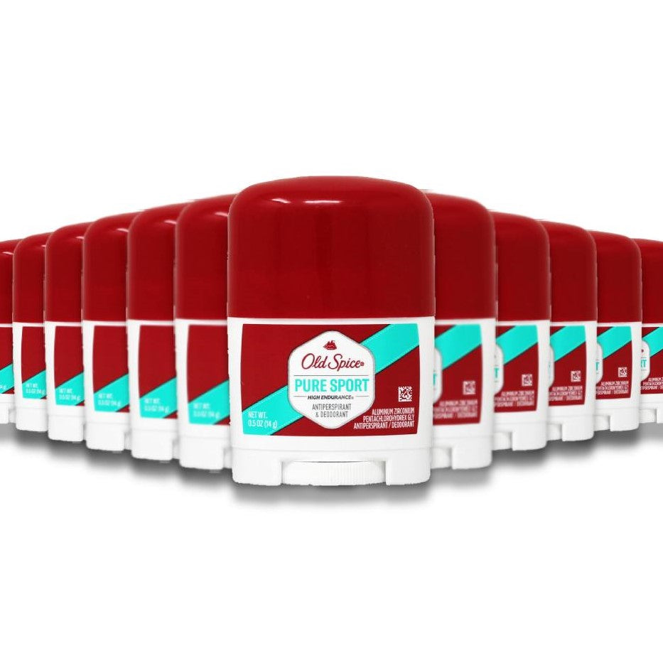 Old Spice - Antiperspirant & Deodorant, Stick Pure Sport - 0.5 Oz - 24 Pack
