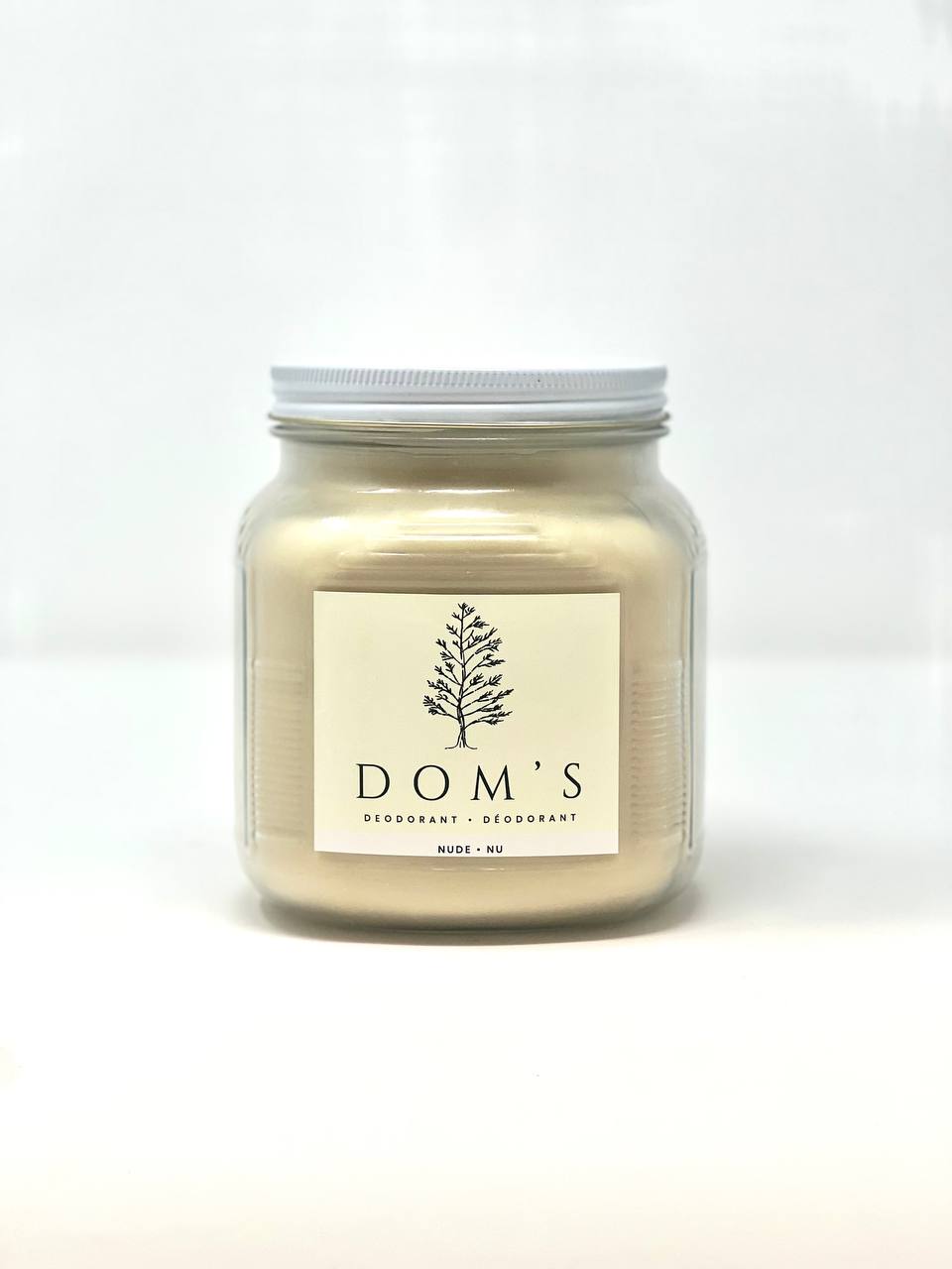 Dom's Deodorant - Nude Bulk 1.3L - WHOLESALE