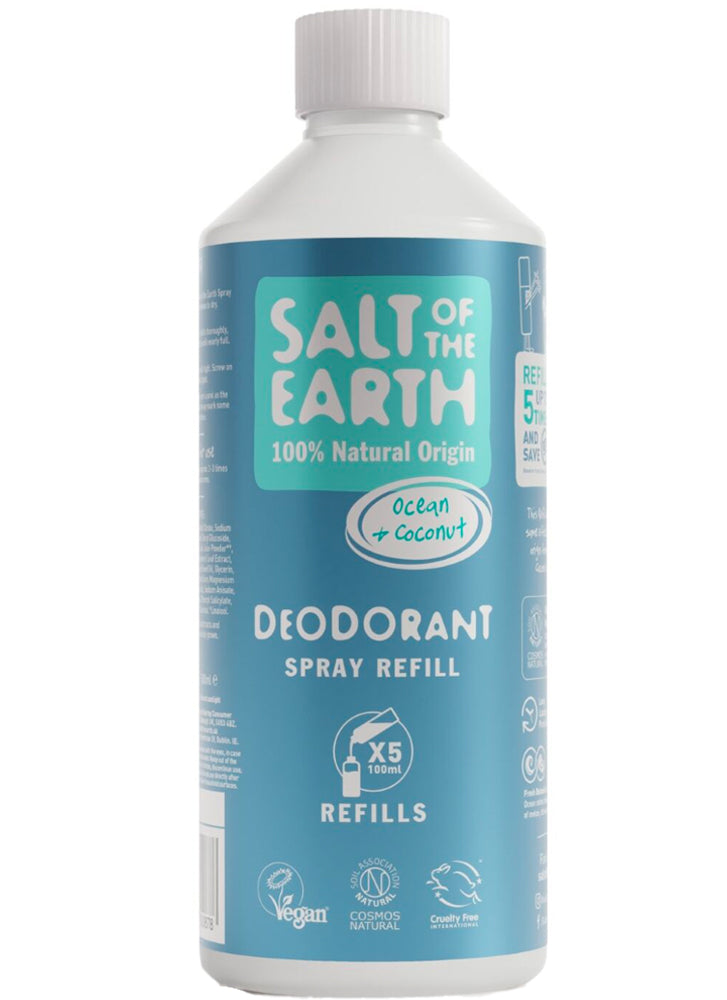 Salt of the Earth Ocean and Coconut Natural Deodorant Spray Refill