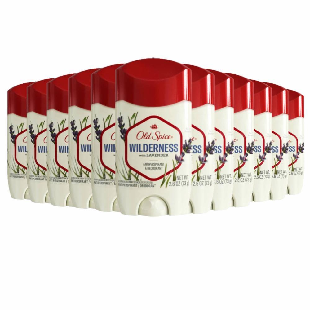 Old Spice Men's Wilderness with Lavender Antiperspirant & Deodorant - 2.6oz -12 pack