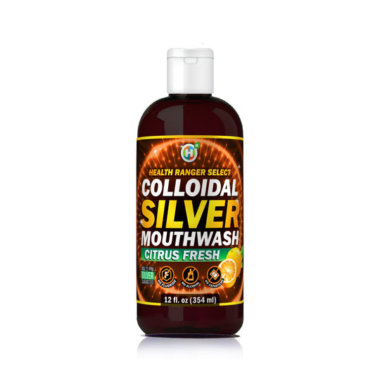 Colloidal Silver Citrus Fresh Mouthwash 12oz (354ml)