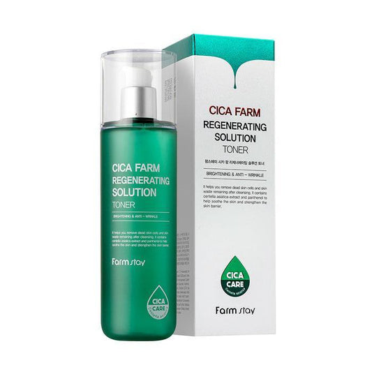 [Farmstay] Cica Farm Regenerating Solution Toner 200ml - KBeauti