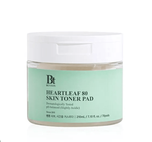 [Benton] Heartleaf 80 Skin Toner Pad 210g / 70pcs - KBeauti