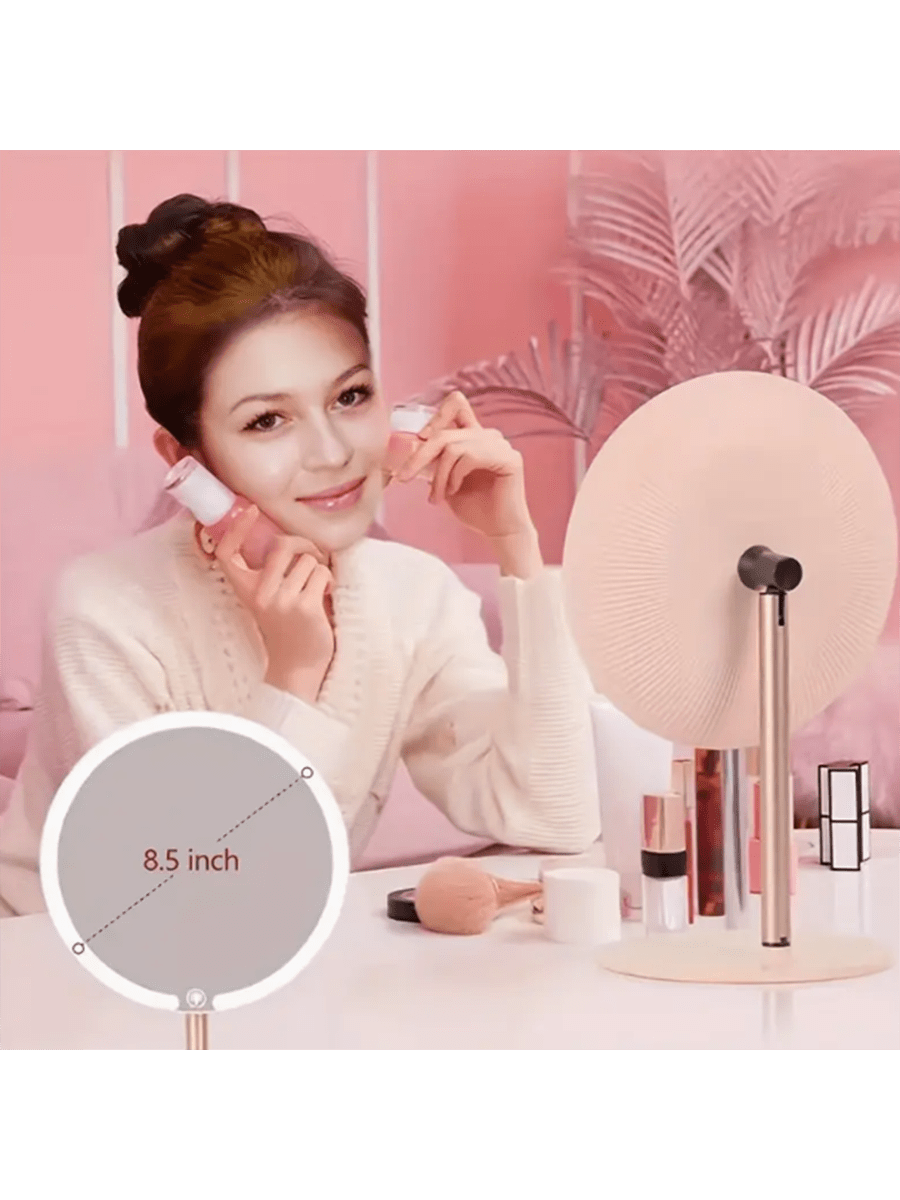 Pink Rechargeable Tri-color Light