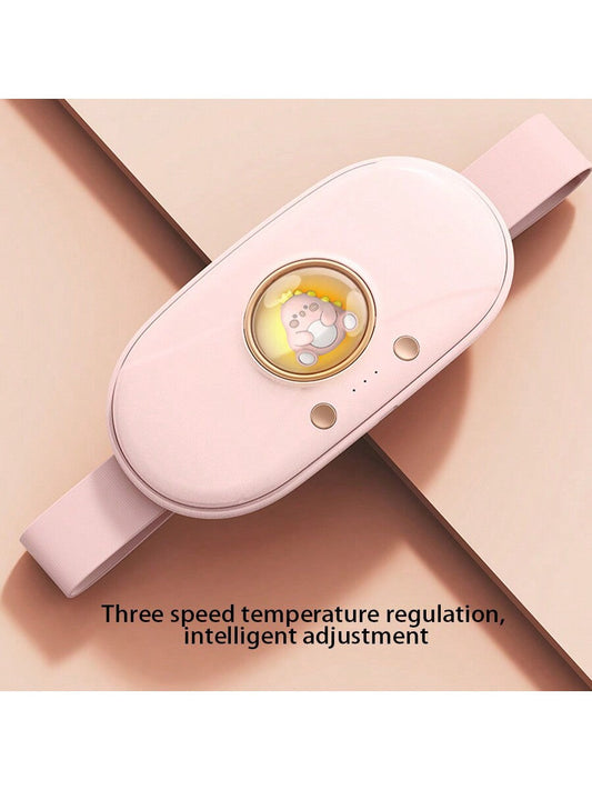 Super Cute, High Concealment And Multifunctional Warming Belt, With Heating, Body Care And Compact Size, Vibration Function And Usb Charging