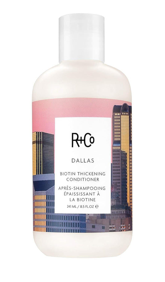 R+Co Dallas Biotin Thickening Conditioner | Weightless Hydration, Strengthens + Enhances Shine | Vegan + Cruelty-Free |