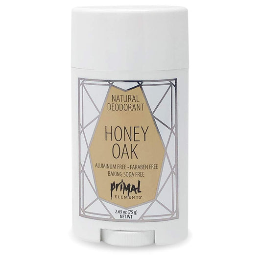 Primal Elements Honey Oak Natural Deodorant, 2.65 Ounce