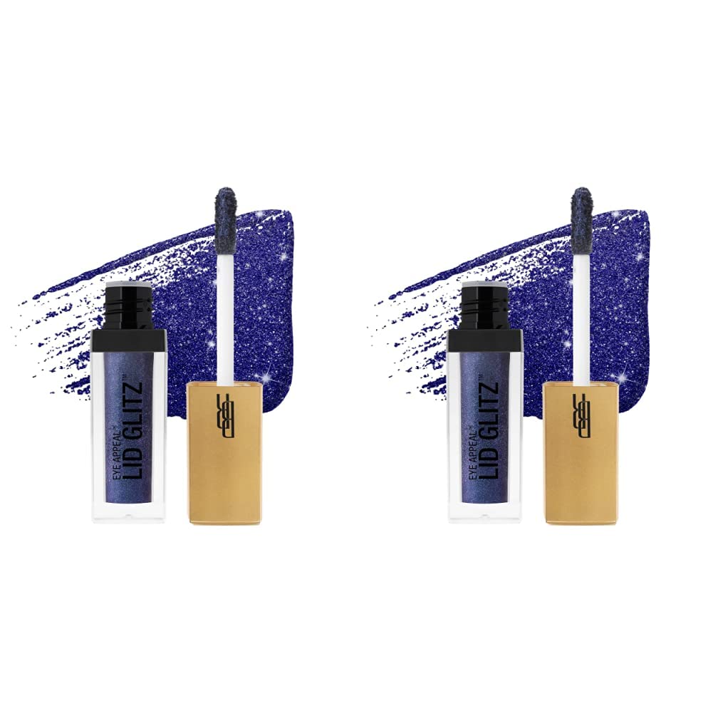 Black Radiance Eye Appeal Lid Glitz Liquid Shimmer Eyeshadow, It Girl (Pack of 2)
