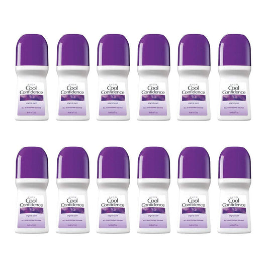 Avon Deodorant Bonus Size Pack of 12 (COOL CONFIDENCE ORIG)