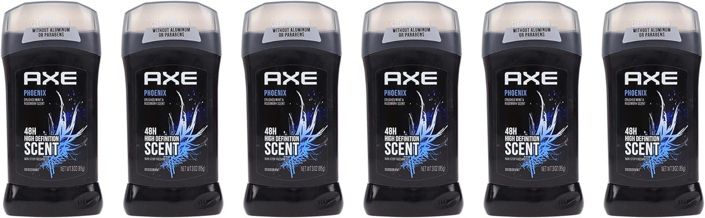 Axe Deodorant Stick Phoenix 3 oz (Pack of 6)