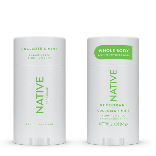 Whole Body Stick + Deodorant Bundle - Cucumber & Mint