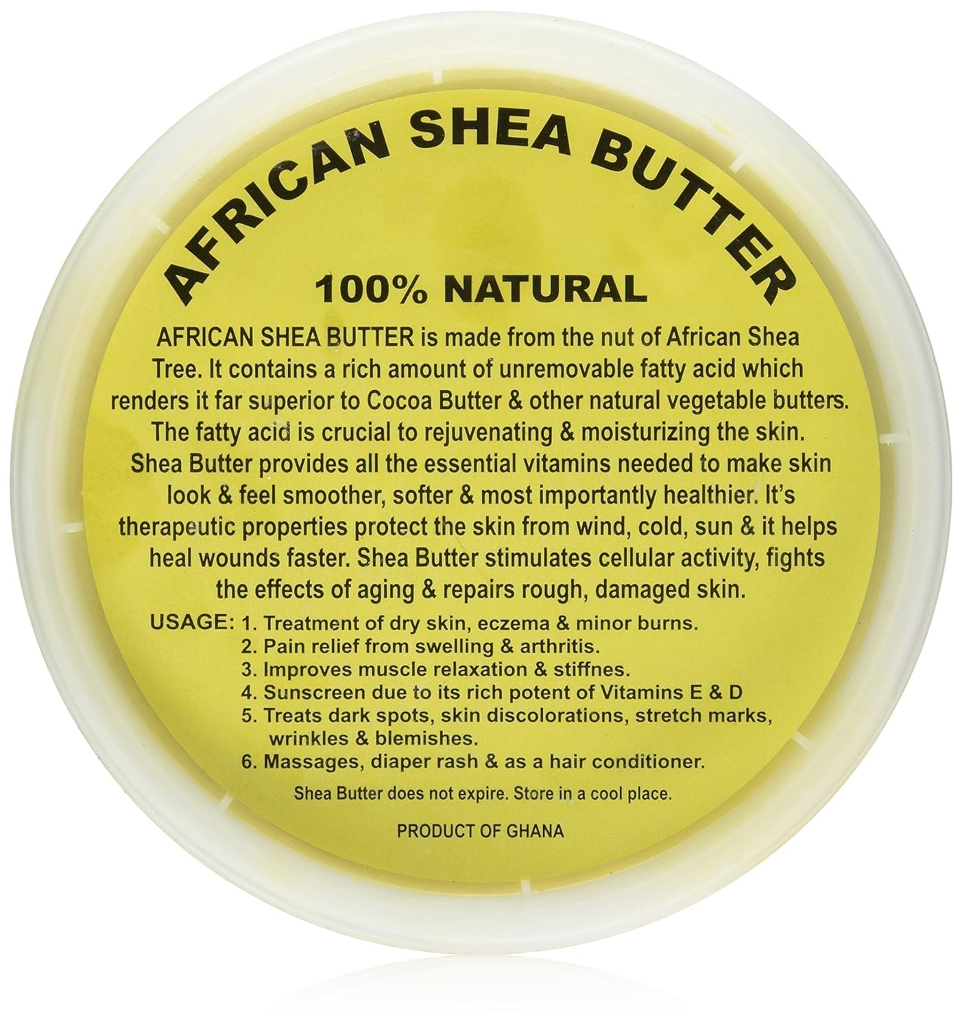 SmellGood African Shea Butter, 32 oz.