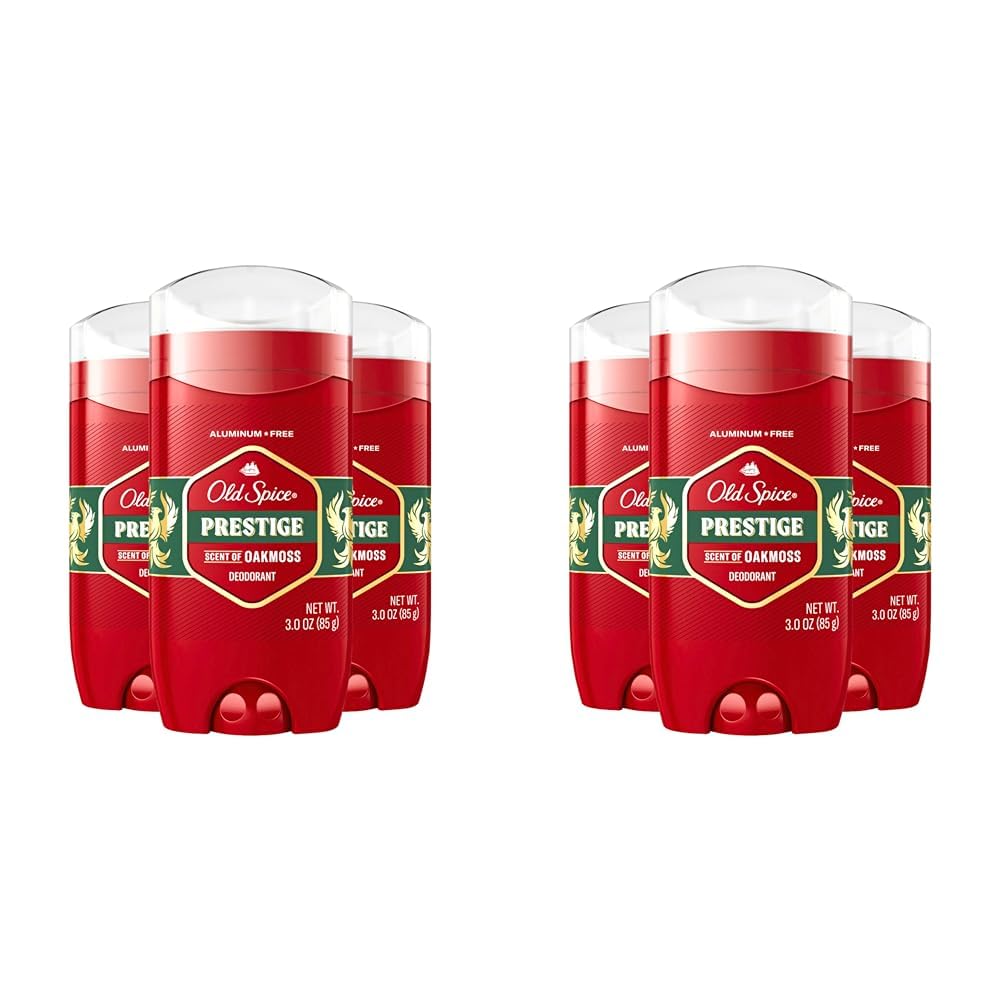 Old Spice Red Collection Deodorant for Men, Prestige Scent, 3.0 oz (Pack of 6)