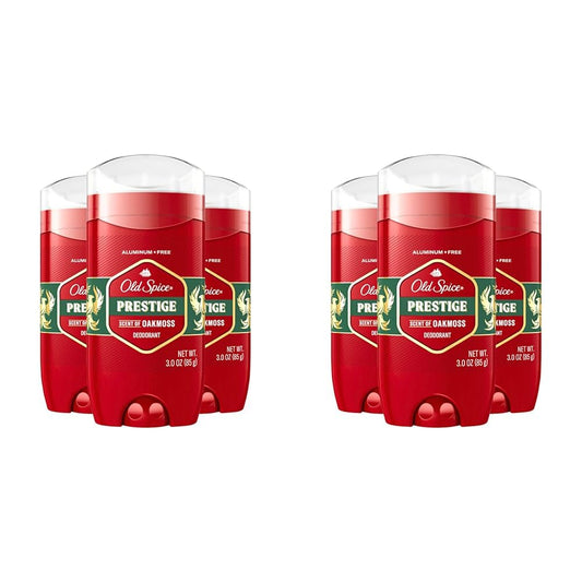 Old Spice Red Collection Deodorant for Men, Prestige Scent, 3.0 oz (Pack of 6)
