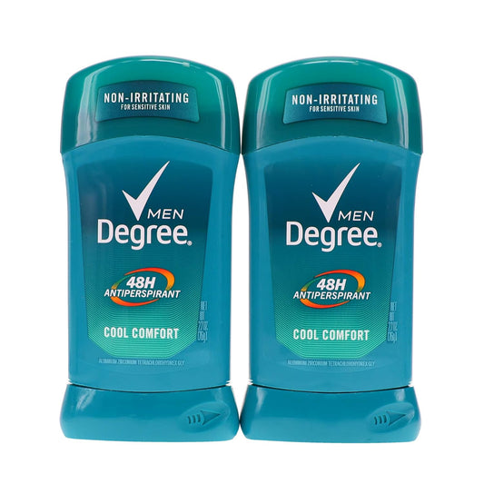 Degree Men Anti-perspirant, Cool Comfort 2.7 Oz (Pack of 2)