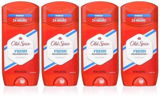 Old Spice Fresh High Endurance Deodorant, 3 Ounce (Pack of 4)