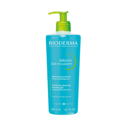 Bioderma - Face Cleanser - SŽbium - Makeup Removing Cleanser - Skin Purifying - Face Wash for Combination to Oily Skin