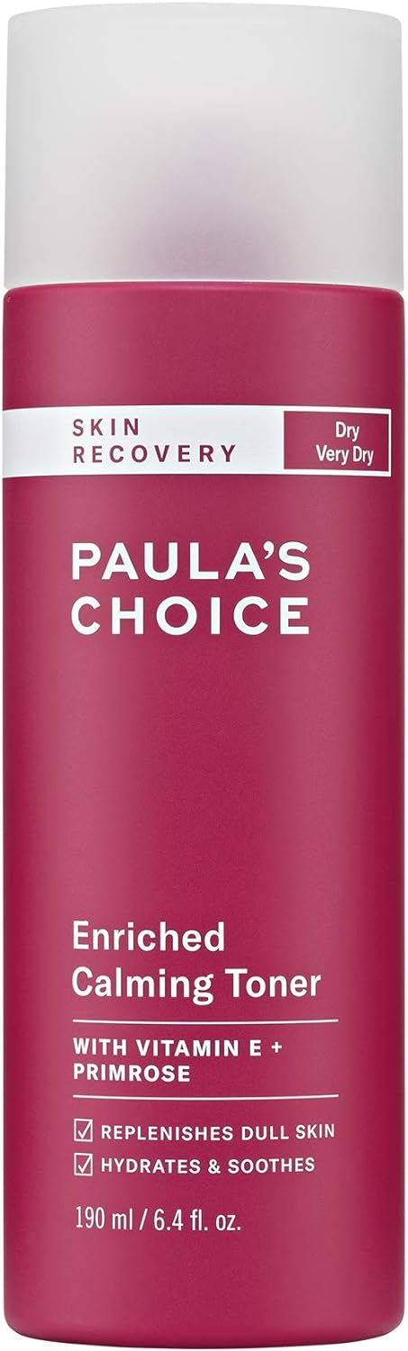 Paula's Choice Skin Recovery Calming Toner, 6.4 Ounce Bottle Toner for The Face, Sensitive Facial and Dry Redness-Prone
