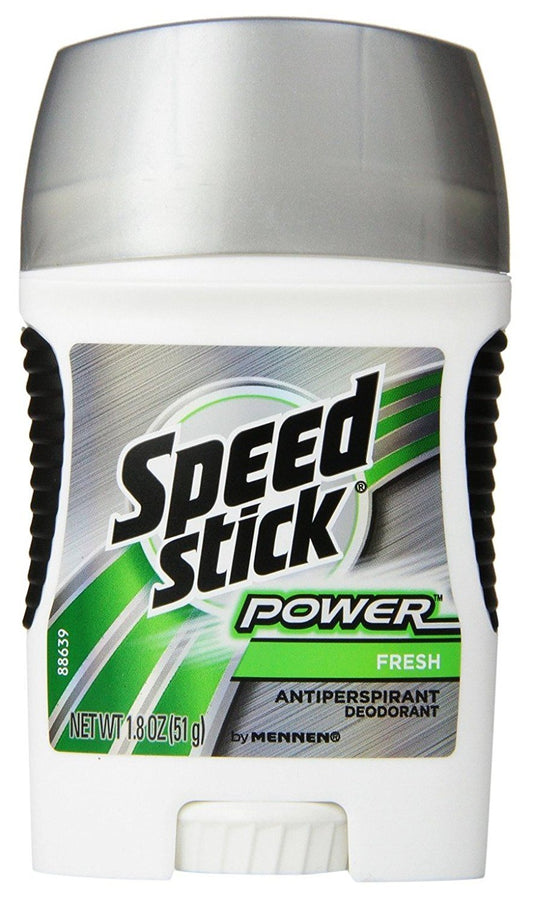 Speed Stick by Mennen Antiperspirant/Deodorant, Fresh Scent 1.8 oz (Pack of 3)