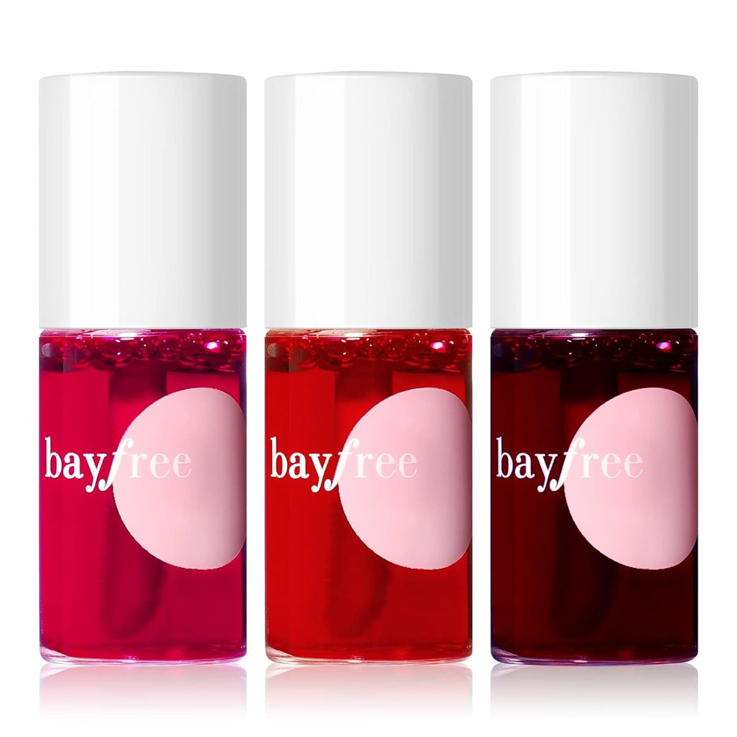 bayfree Lip Tint Stain Set, Lip Stain Long Lasting Waterproof, Lightweight, Non-sticky, Transfer-Proof, Matte Finish Lip Makeup (fruit platter)