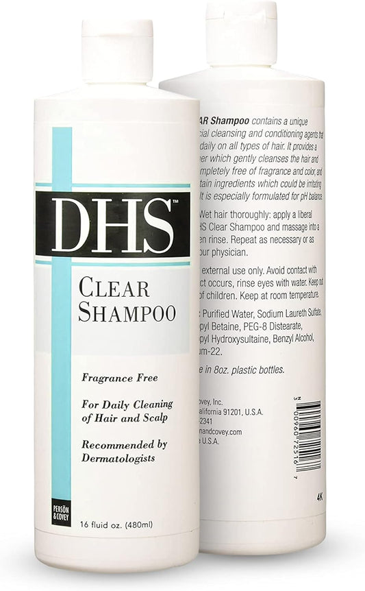 Dhs Clear Shampoo, 16 Oz