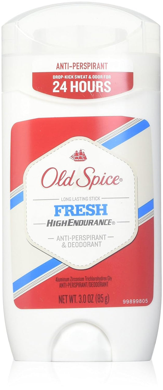 OLD SPICE High Endurance Antiperspirant Invisible Solid, Fresh, 3 Oz (Pack of 3)