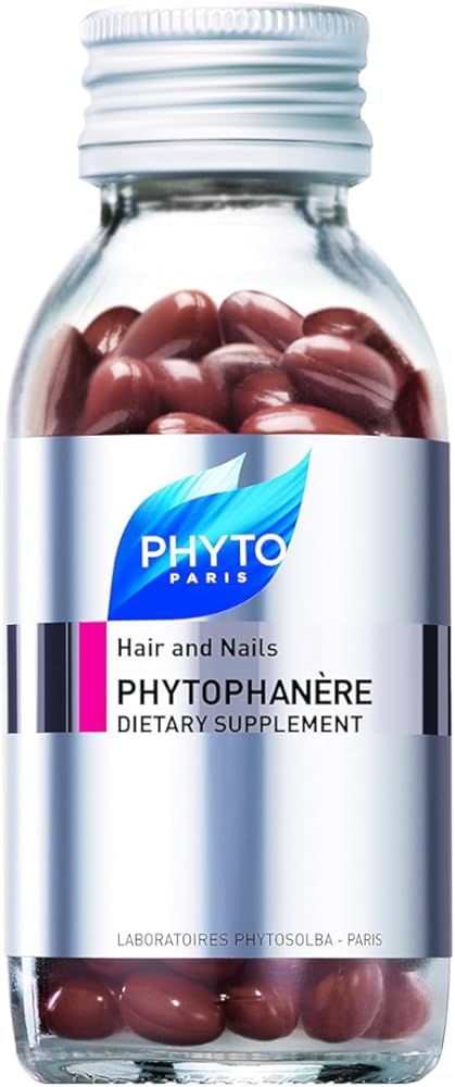PHYTO Phytophan�re 100% Natural Hair Loss Thinning Dietary Supplement, 2-Month Supply 120 Count (Pack of 1)