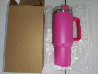 40oz Handle Ice Cream Vacuum Cup 304 Cup Cold Beer Cola Car