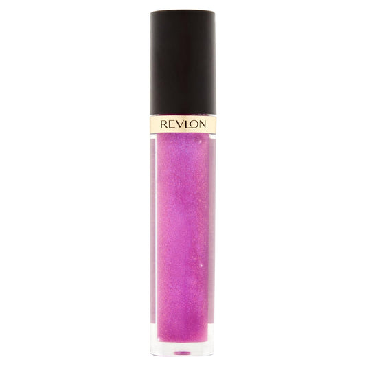 Revlon Lip Gloss, Super Lustrous The Gloss, Non-Sticky, High Shine Finish, 230 Sugar Violet