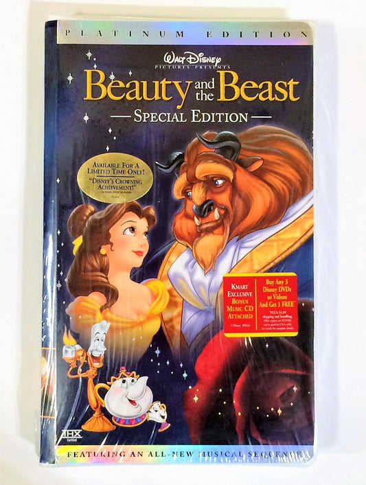 Beauty and the Beast VHS