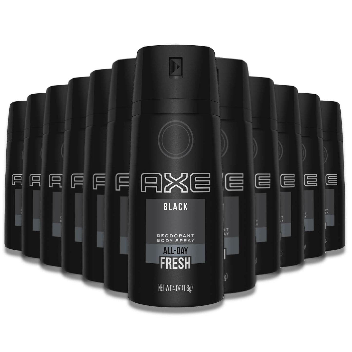 Axe - Deodorant Body Spray for Men, Black - 4 oz - 12 pack